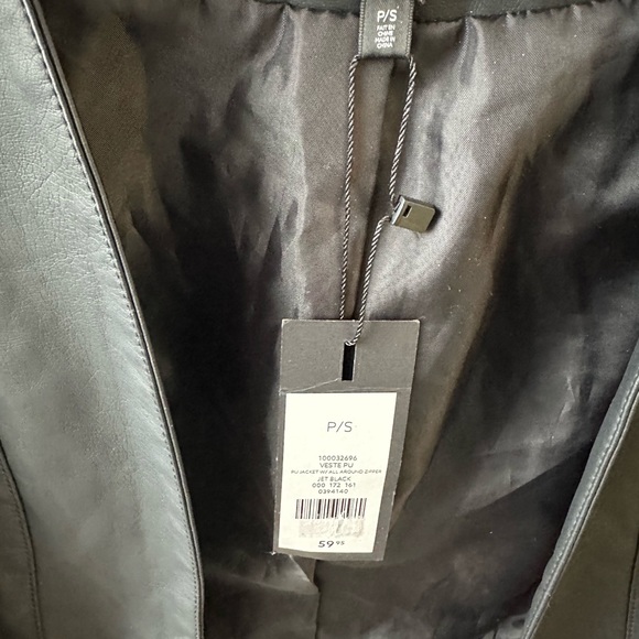 Dynamite faux leather jacket - Picture 2 of 3